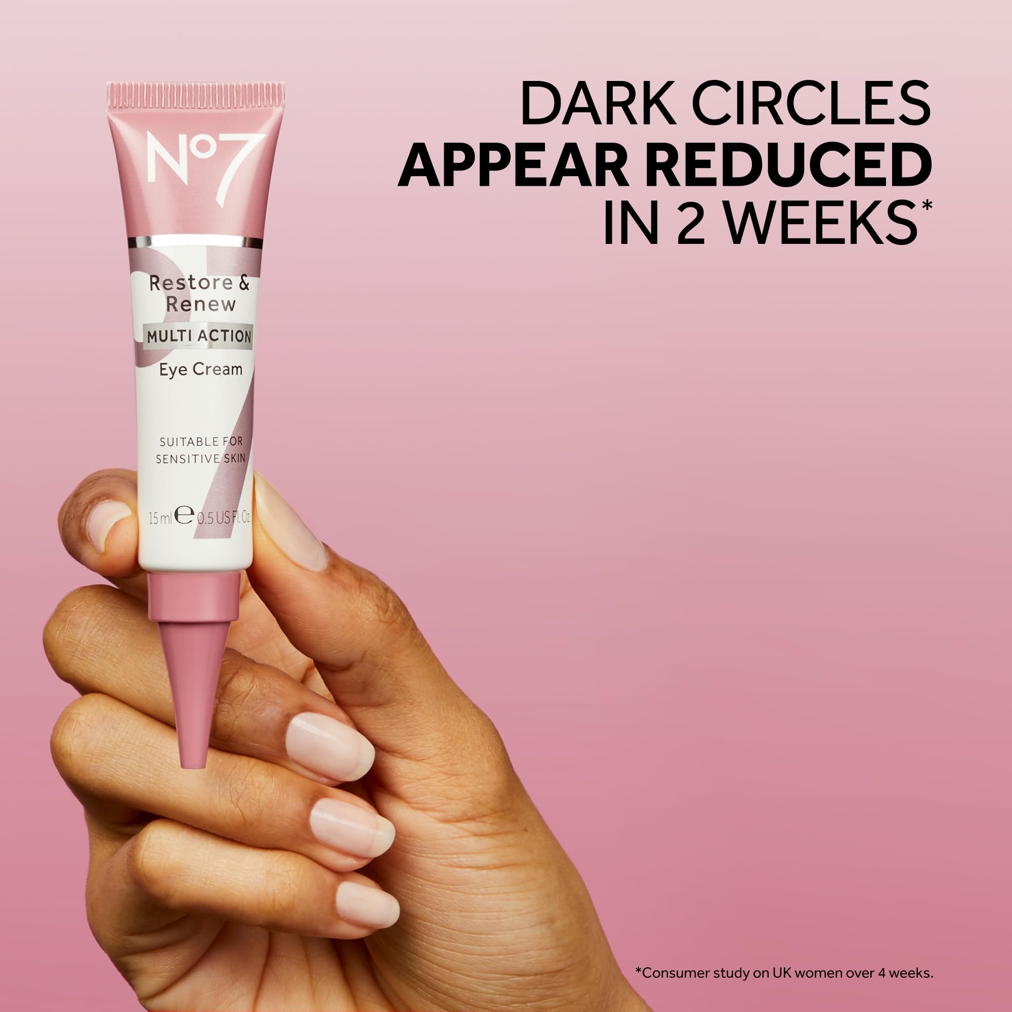 No7 Restore & Renew Multi Action Eye Cream 15Ml